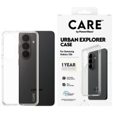 Samsung Galaxy S26 CARE by PanzerGlass Urban Explorer dėklas – skaidrus