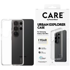 Samsung Galaxy S26 Ultra CARE by PanzerGlass Urban Explorer dėklas – skaidrus Samsung Galaxy S26 Ultra CARE by PanzerGlass Urban Explorer dėklas – skaidrus