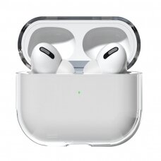 Dėklas ausinėms  AirPods 3 hard and strong cover for headphones transparent (case A)