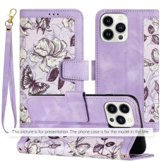 Akcija!  Dėklas Honor X7b / X7b 5G / 90 SMART - Techsuit FlipCraft - Mysterious Purple