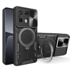 Akcija! Dėklas Xiaomi Redmi Note 13 Pro 5G / Poco X6 - Techsuit CamGuard Pro - juodas