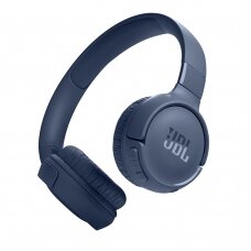 [Užsakomoji prekė] Ausinės Bluetooth on-ear su Mikrofonu, pliabile - JBL (Tune 520) - Mėlynas