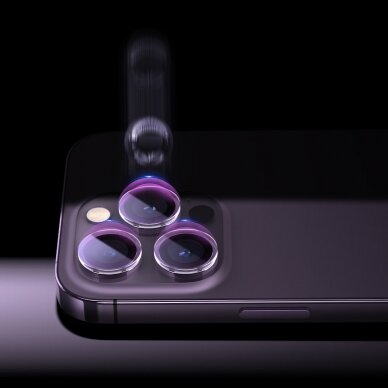 Kameros apsauga Baseus + mounting kit iPhone 14 Pro / 14 Pro Max  10