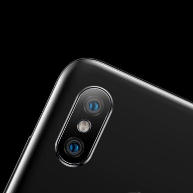 Akcija! Kameros Apsauginis Stiklas 9H Huawei P40 Lite / Nova 7I / Nova 6 Se  1