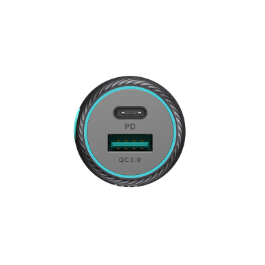 Car charger 60W USB-C USB-A Joyroom JR-CCN01 | Juodas 11 Car charger 60W USB-C USB-A Joyroom JR-CCN01 | Juodas 11