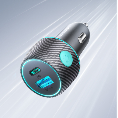 Car charger 60W USB-C USB-A Joyroom JR-CCN01 | Juodas 6 Car charger 60W USB-C USB-A Joyroom JR-CCN01 | Juodas 6