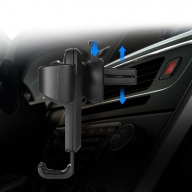 Laikiklis Car Holder H01 Juodas 12 Laikiklis Car Holder H01 Juodas 12
