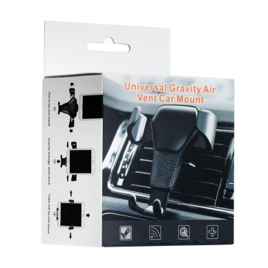 Laikiklis Car Holder H01 Juodas 15 Laikiklis Car Holder H01 Juodas 15