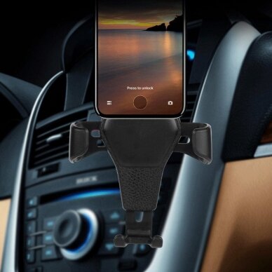 Laikiklis Car Holder H01 Juodas 5 Laikiklis Car Holder H01 Juodas 5