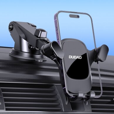 Car phone holder for Dudao F5Pro cockpit - Juodas 1