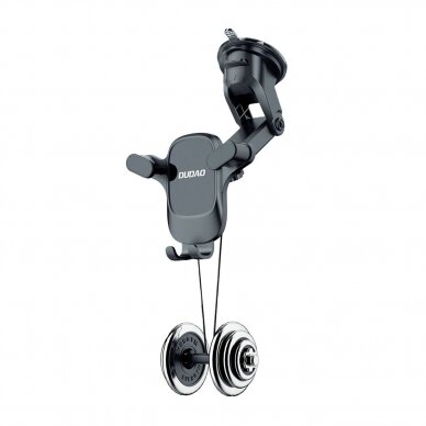 Car phone holder for Dudao F5Pro cockpit - Juodas 5 Car phone holder for Dudao F5Pro cockpit - Juodas 5