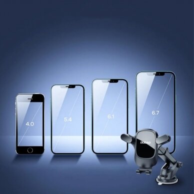 Car phone holder for Dudao F5Pro cockpit - Juodas 8 Car phone holder for Dudao F5Pro cockpit - Juodas 8