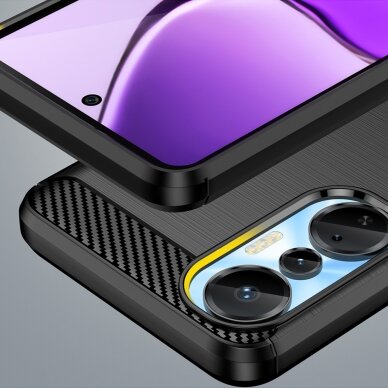 Dėklas Carbon flexible Infinix Hot 20S Juodas 5 Dėklas Carbon flexible Infinix Hot 20S Juodas 5