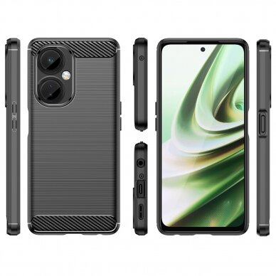 Dėklas Carbon OnePlus Nord CE 3 Juodas 1