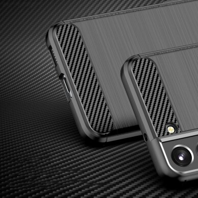 Dėklas Carbon Case Samsung Galaxy S23 Plus juodas 1 Dėklas Carbon Case Samsung Galaxy S23 Plus juodas 1
