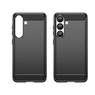 Realme 14 5G dėklas Carbon Flexible Silicone – juodas 1