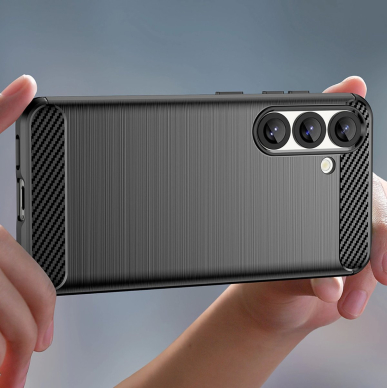 Carbon dėklas iPhone 16E - juodas 14