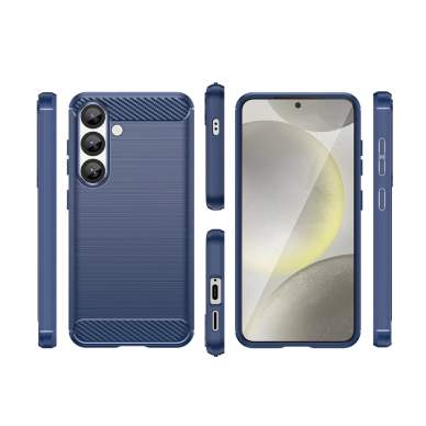 Carbon dėklas iPhone 16E - mėlynas 1