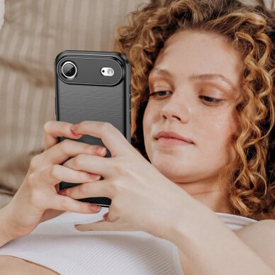 iPhone 17 Air Carbon dėklas – juodas 6