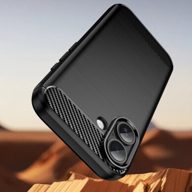 iPhone 17 Carbon dėklas – juodas 2