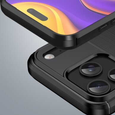 iPhone 17 Pro Carbon dėklas – juodas 5