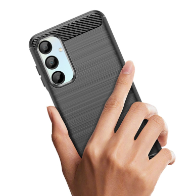 Dėklas Carbon Samsung Galaxy A16 / A16 5G - Juodas 3 Dėklas Carbon Samsung Galaxy A16 / A16 5G - Juodas 3