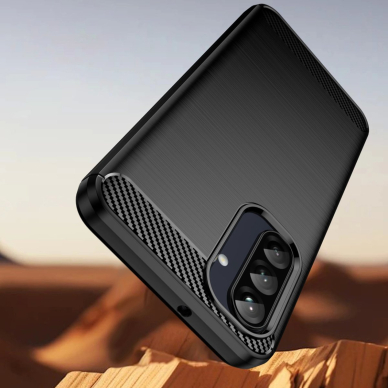 Carbon dėklas Samsung Galaxy A26 - juodas 2