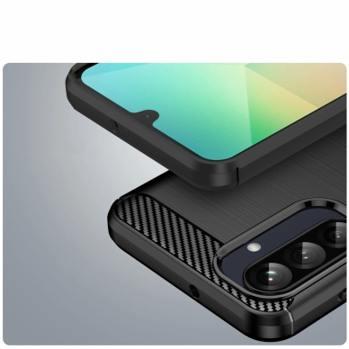 Carbon dėklas Samsung Galaxy A26 - juodas 5