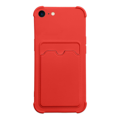 Akcija! Dėklas Card Armor Case iPhone 8 Plus / iPhone 7 Plus raudonas