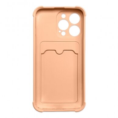 Dėklas Card Armor Case iPhone XS Max rožinis 2
