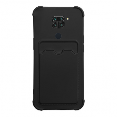 Dėklas Card Armor Case Xiaomi Redmi 10X 4G / Xiaomi Redmi Note 9 juodas