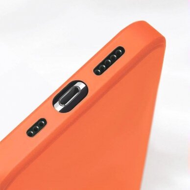 Dėklas su kišenėle kortelėms Card Case iPhone 13 Pro Oranžinis 9