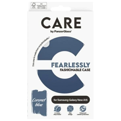 Samsung Galaxy A16 / A16 5G CARE by PanzerGlass Fashion dėklas - mėlynas 3
