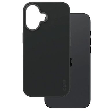 iPhone 16 – CARE by PanzerGlass Fashion dėklas 6.1" - Juodas/Juodas MagSafe 1377 1