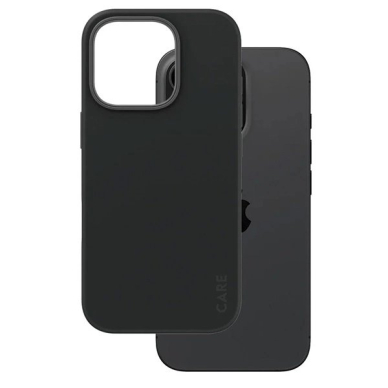 iPhone 16 Pro – CARE by PanzerGlass Fashion dėklas 6.3" - Juodas/Juodas MagSafe 1378 1