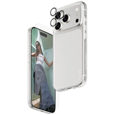 iPhone 17 Pro CARE by PanzerGlass stilingas 3in1 rinkinys (dėklas + stiklas + kameros apsauga) 1