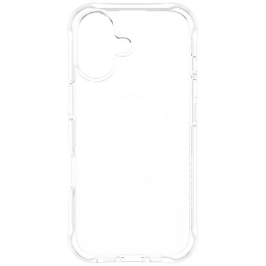 iPhone 17 CARE by PanzerGlass Fashionable Samba dėklas su baltu MagSafe – permatomas 2