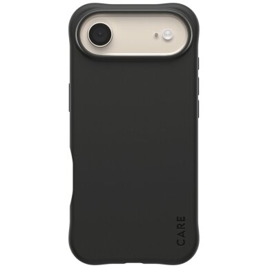 iPhone Air dėklas CARE by PanzerGlass Fashionable Samba, MagSafe – juodas 1