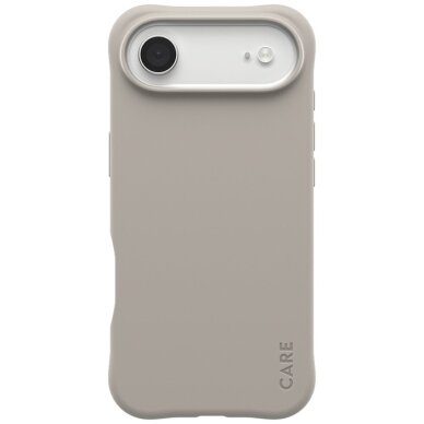 iPhone Air dėklas CARE by PanzerGlass Fashionable Samba, MagSafe – pilkas 1