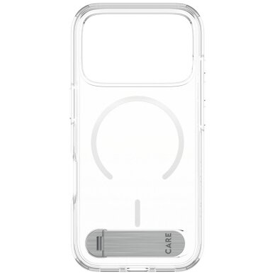 iPhone 17 Pro CARE by PanzerGlass Feature dėklas su atrama ir MagSafe – skaidrus 2 iPhone 17 Pro CARE by PanzerGlass Feature dėklas su atrama ir MagSafe – skaidrus 2