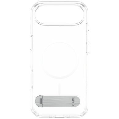 iPhone Air dėklas CARE by PanzerGlass Feature su kojelės funkcija MagSafe – skaidrus 2