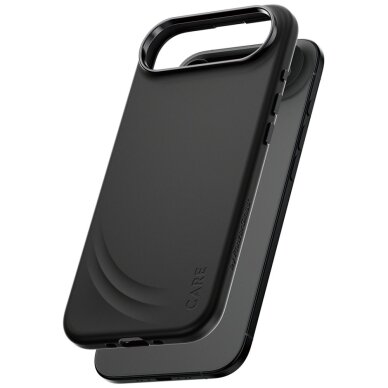 iPhone Air dėklas CARE by PanzerGlass Feature FLOW, MagSafe – juodas 1