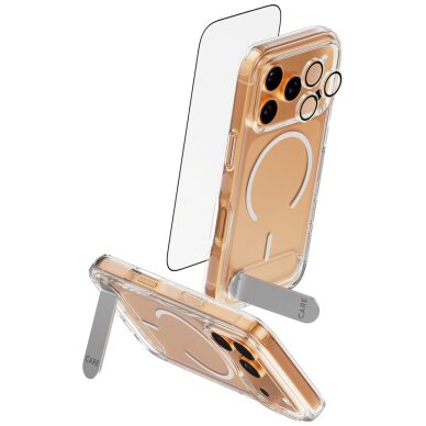 iPhone 17 Pro CARE by PanzerGlass Feature Kick 3in1 apsaugos rinkinys (dėklas + stiklas + kameros apsauga) 1