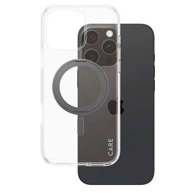 iPhone 16 Pro Max – CARE by PanzerGlass Feature Kickstand dėklas 6.9" - Juodas/Juodas MagSafe 1324 1