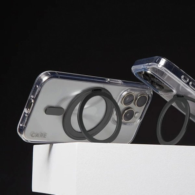 iPhone 16 Pro Max – CARE by PanzerGlass Feature Kickstand dėklas 6.9" - Juodas/Juodas MagSafe 1324 3
