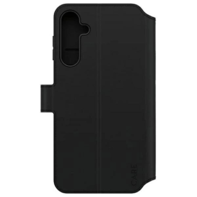 Samsung Galaxy A16 / A16 5G CARE by PanzerGlass Feature Kickstand Wallet dėklas - juodas