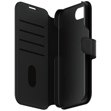 iPhone 16e CARE by PanzerGlass Feature Tango 2in1 Wallet dėklas - juodas 2