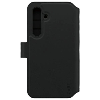 Samsung Galaxy S24 CARE by PanzerGlass Feature Tango 2in1 Wallet dėklas - juodas 2