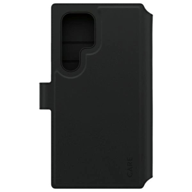 Samsung Galaxy S24 Ultra CARE by PanzerGlass Feature Tango 2in1 Wallet dėklas - juodas 2