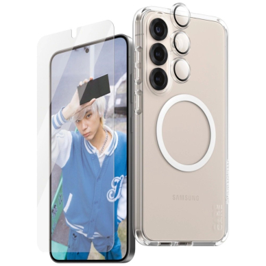 CARE by PanzerGlass Flagship 3in1 Dėklas + Stiklas + Kameros apsauga Samsung Galaxy S25+ 1 CARE by PanzerGlass Flagship 3in1 Dėklas + Stiklas + Kameros apsauga Samsung Galaxy S25+ 1